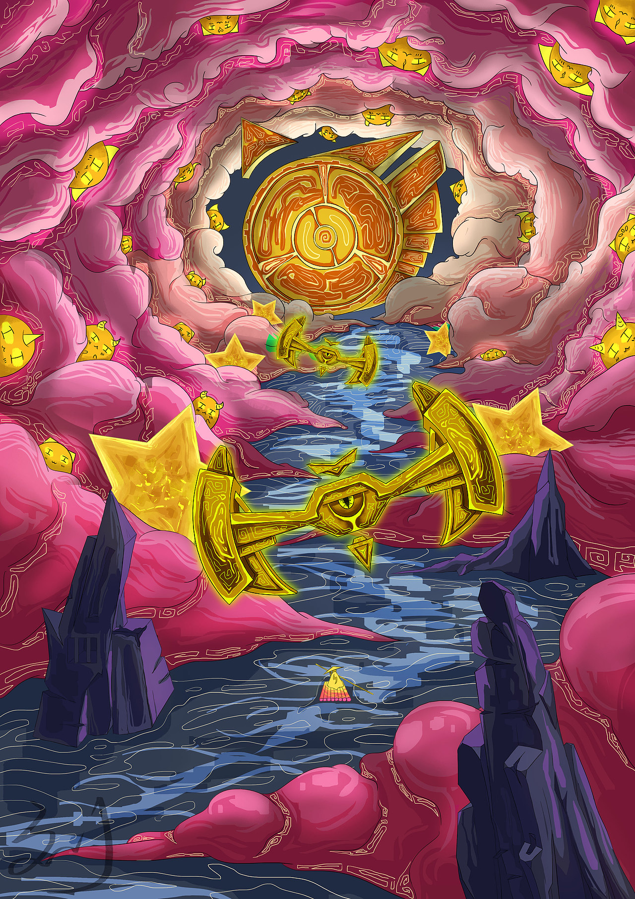 调了个色,哪个好看点?