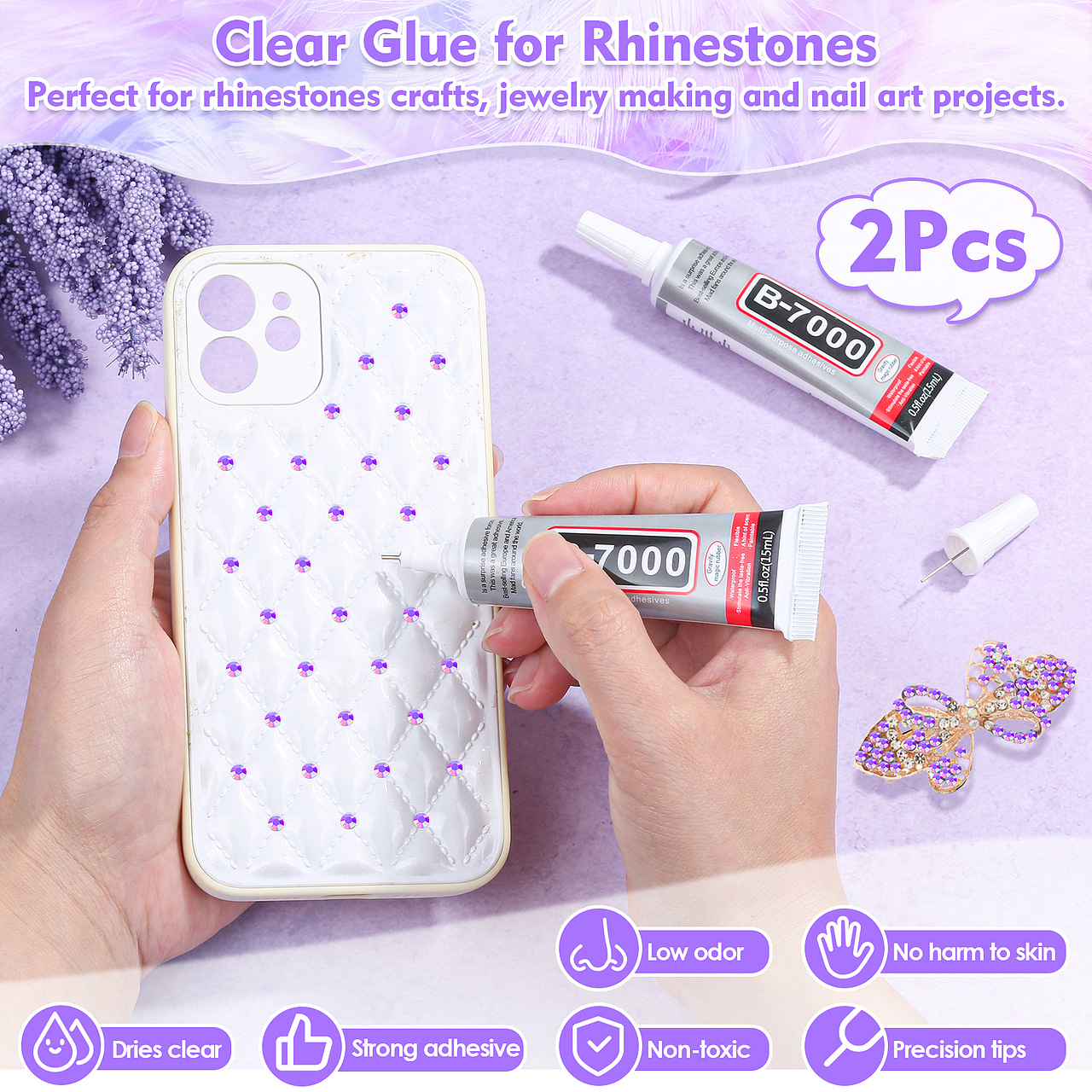 亚马逊主图设计-彩色水钻-彩色风格搭配摄影--多套合集