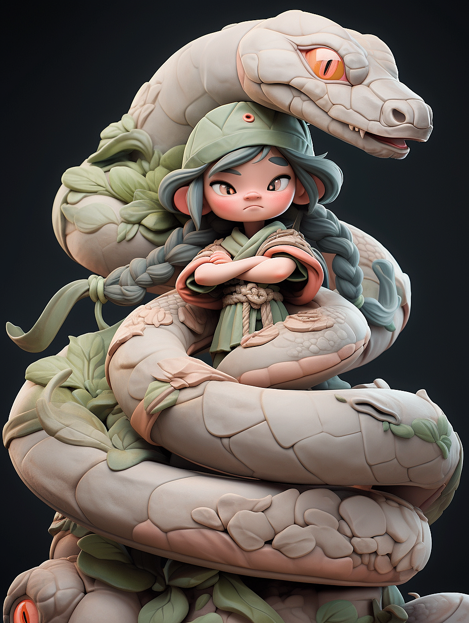 圈儿磊《盲盒造物》3D角色篇