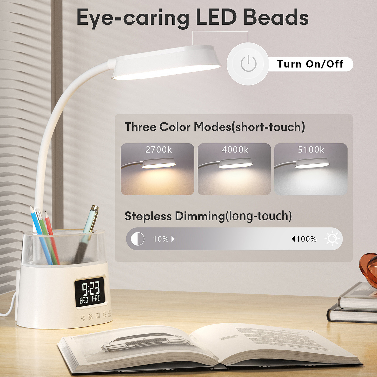 亚马逊 RGB三色渐变台灯