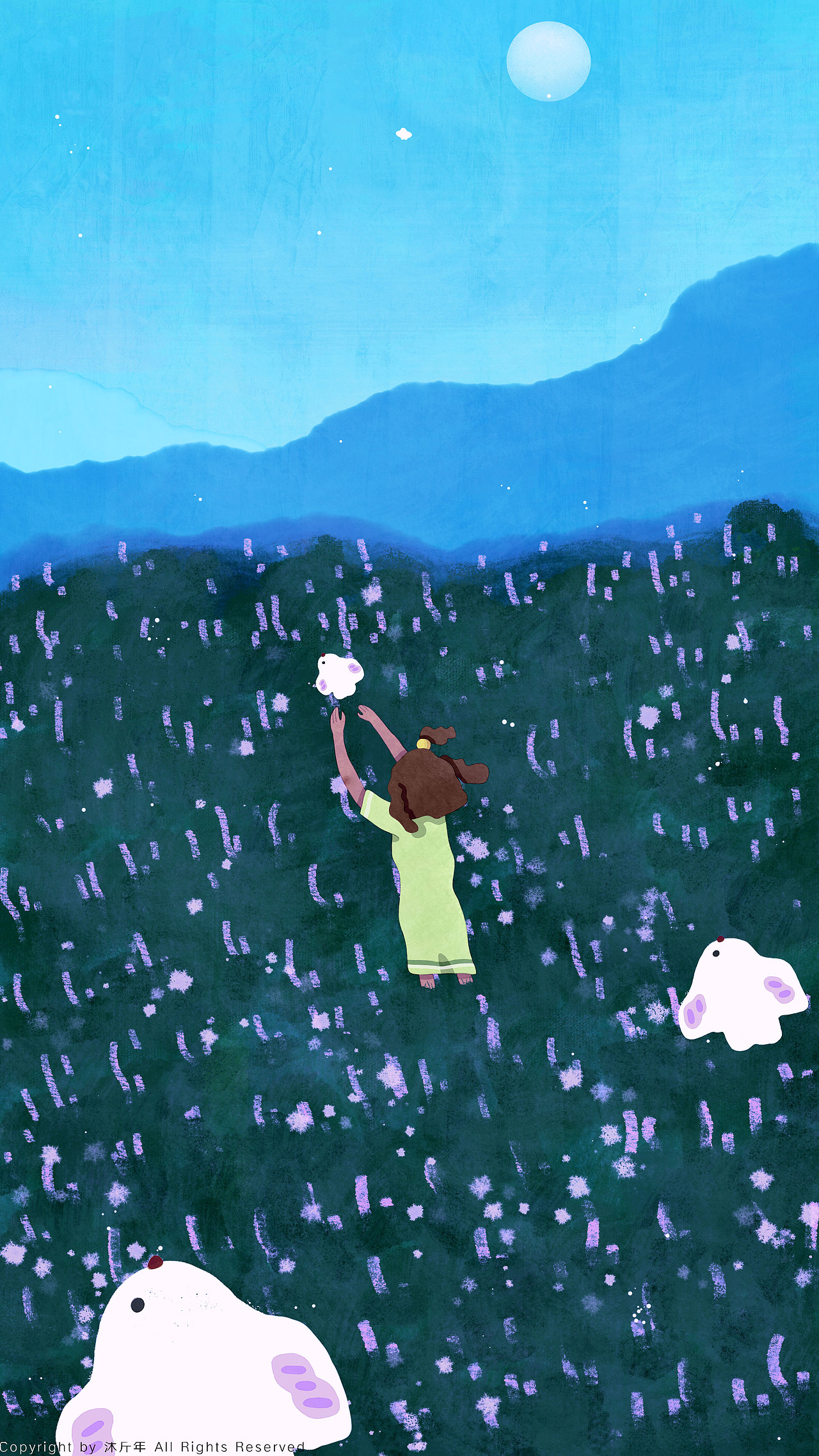 在不同的地方醒来（图ZMzQ1NTcxNzA0） - 商业插画 - 站酷设计师沐斤年原创素材 - 站酷ZCOOL