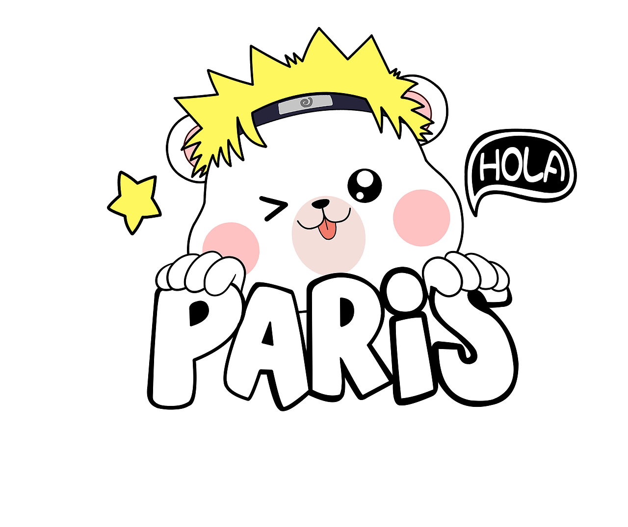 火影熊童装服装印花设计