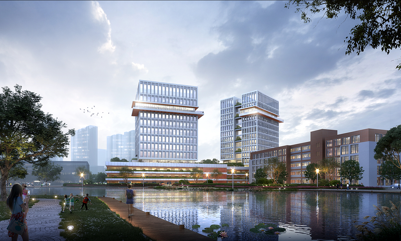 建筑室外效果图（图ZMzY2NDA2MDQw） - 建筑/空间 - 站酷设计师ASK_GZ原创素材 - 站酷ZCOOL