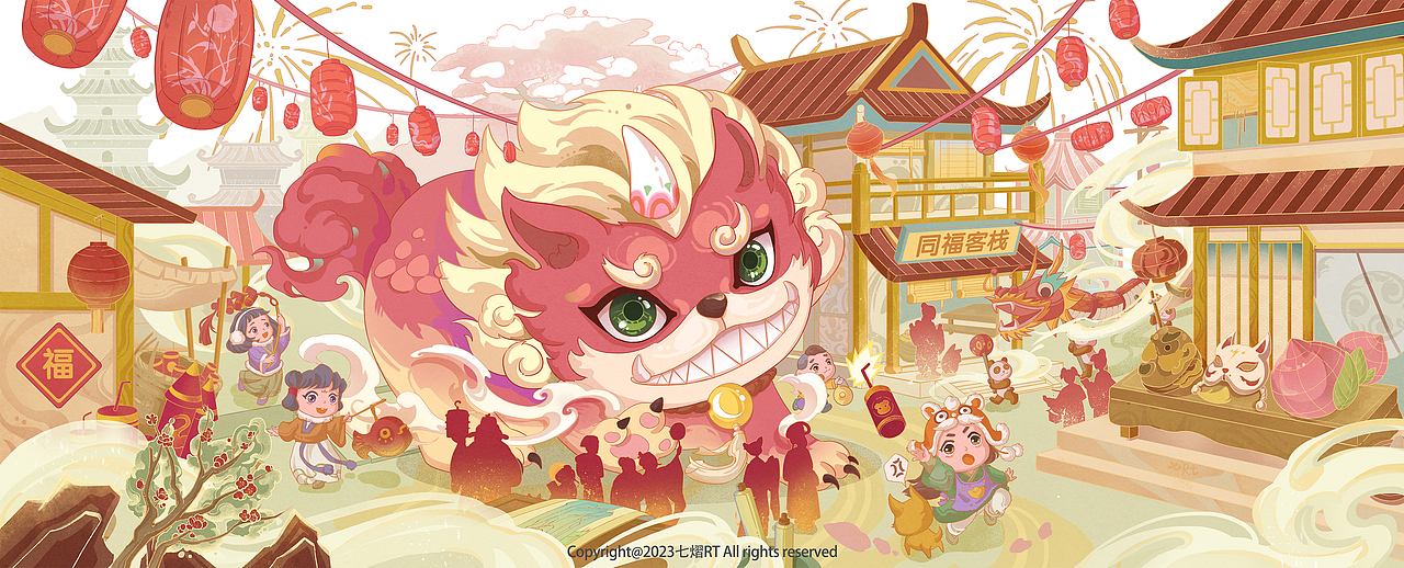 新国风插画合集