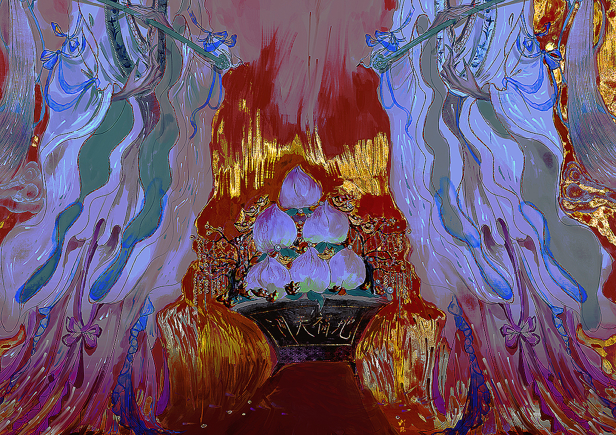 洞天福地（圖ZMzYzMDg3NTAw） - 商業(yè)插畫 - 站酷設計師嫵酥原創(chuàng)素材 - 站酷ZCOOL