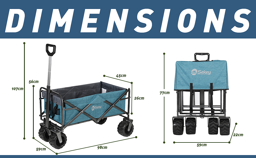 沙滩倒框推车A+系列