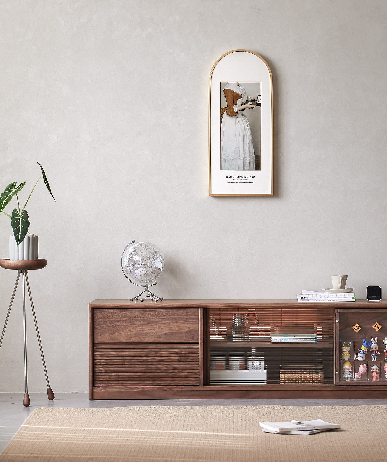 余光-伸缩电视柜