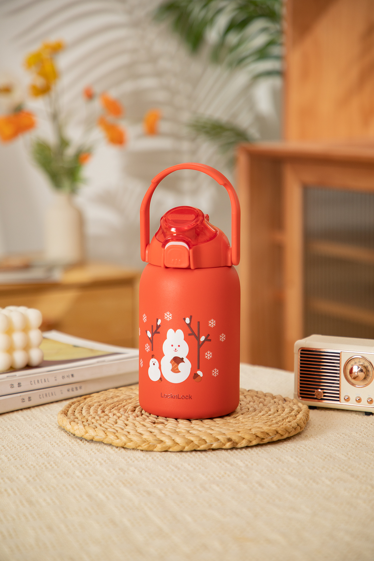 locknlock乐扣乐扣圣诞保温杯