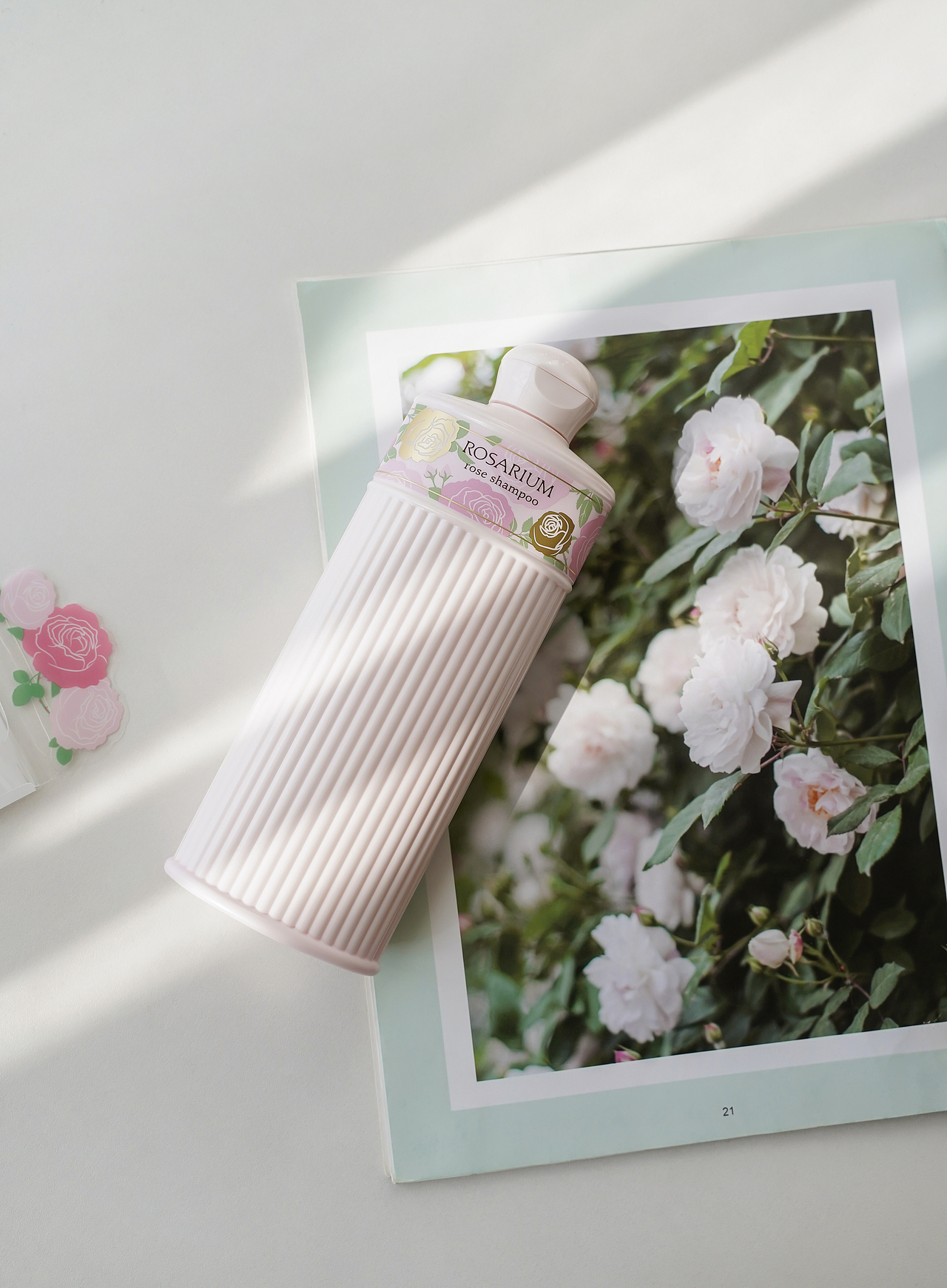 资生堂玫瑰园香氛洗发露护发素