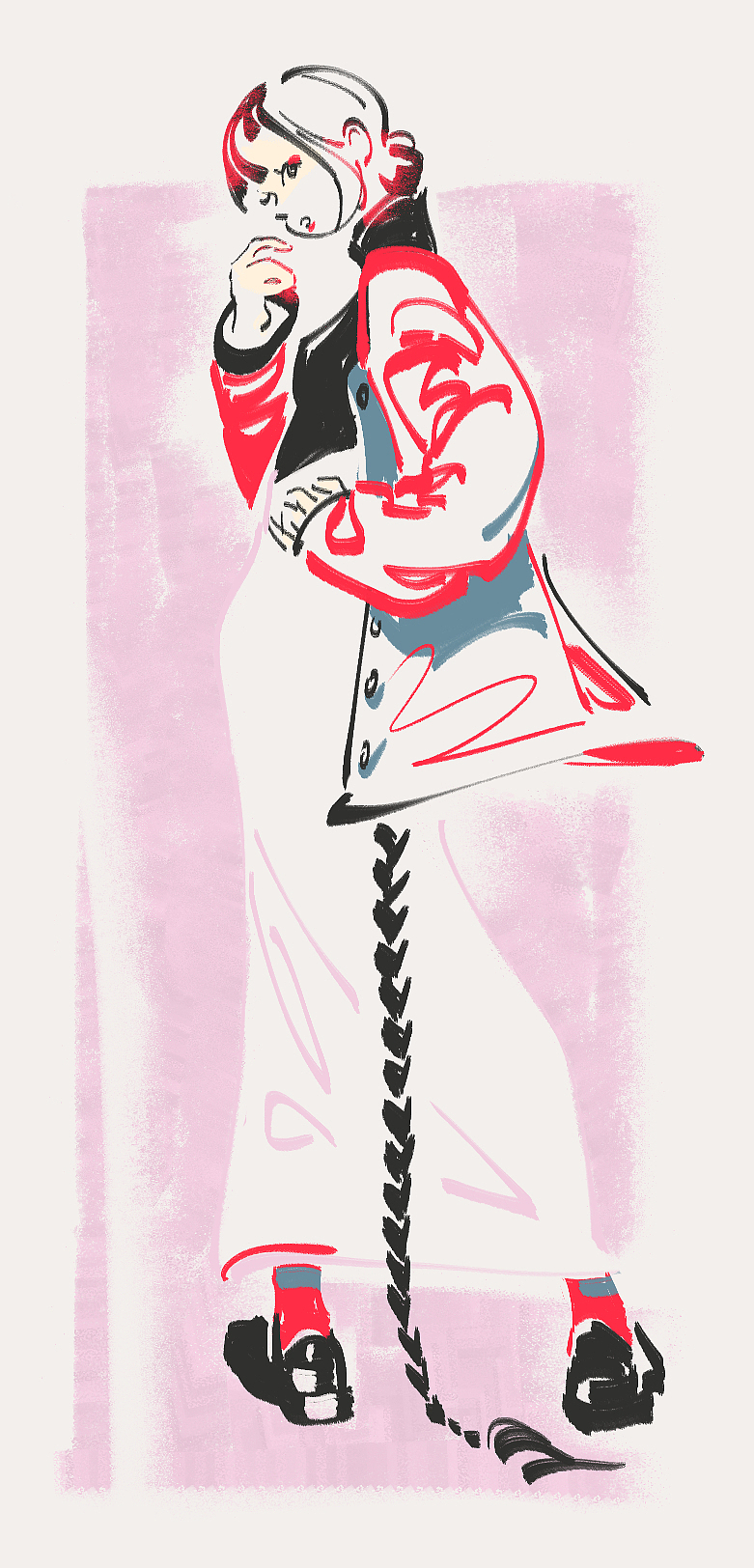 风格速写练习 1