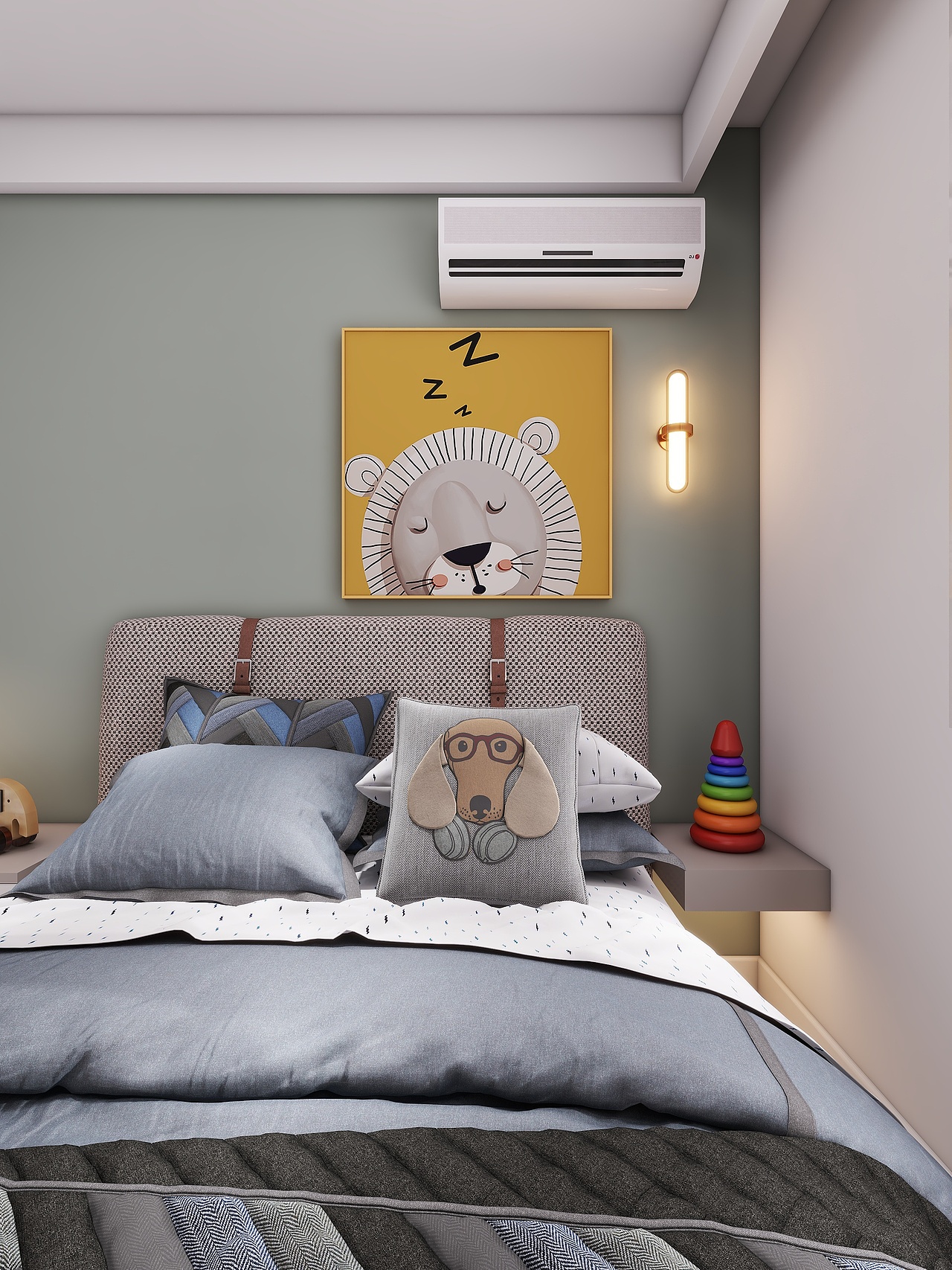 四川成都新鸿路119号院（150平方法式现代复式五居室）