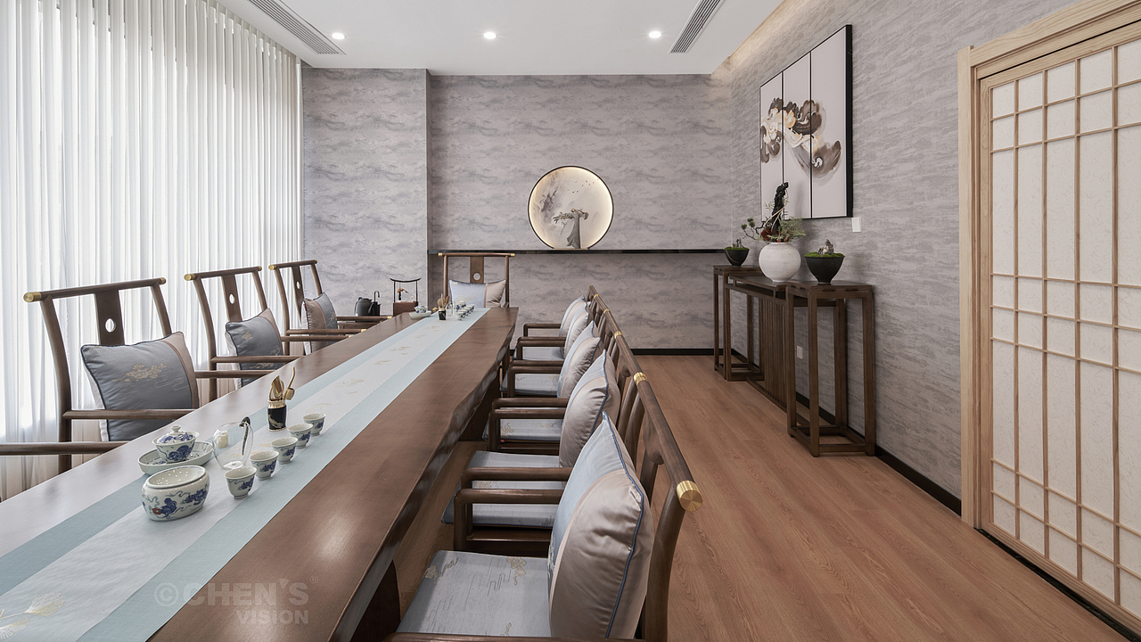 景渊茶庄门店设计案例拍摄