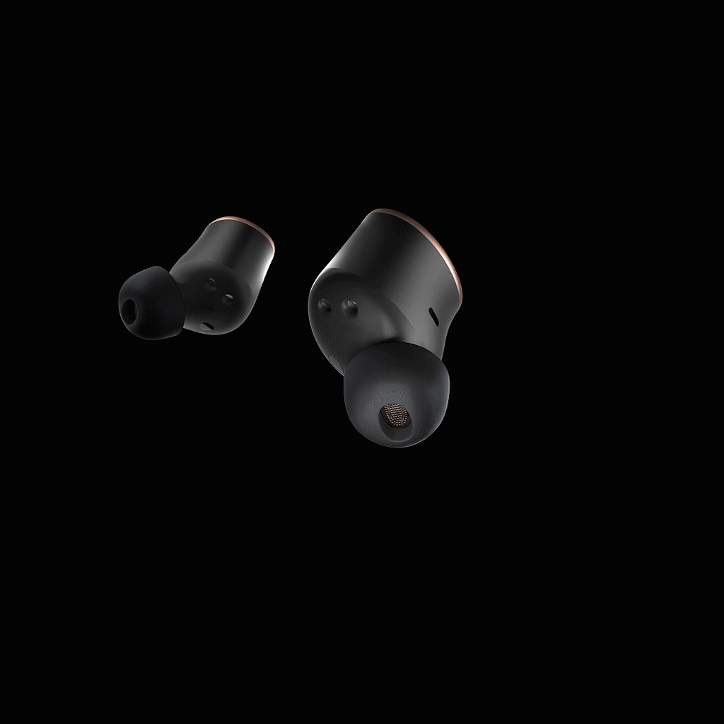 蓝牙耳机系列产品渲染