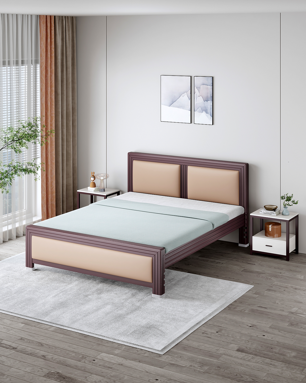 电商用铁艺床效果图（图ZMzUzNDQzOTA4） - 产品 - 站酷设计师赤炜工业设计原创素材 - 站酷ZCOOL