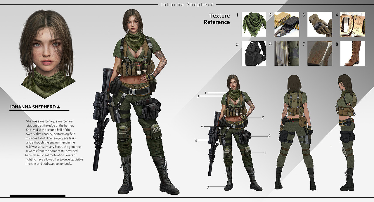 RS角色设计实体班|2021夏季班|学员作品（图ZMzQwNjk2MTU2） - 游戏原画 - 站酷设计师赤鳞原创素材 - 站酷ZCOOL