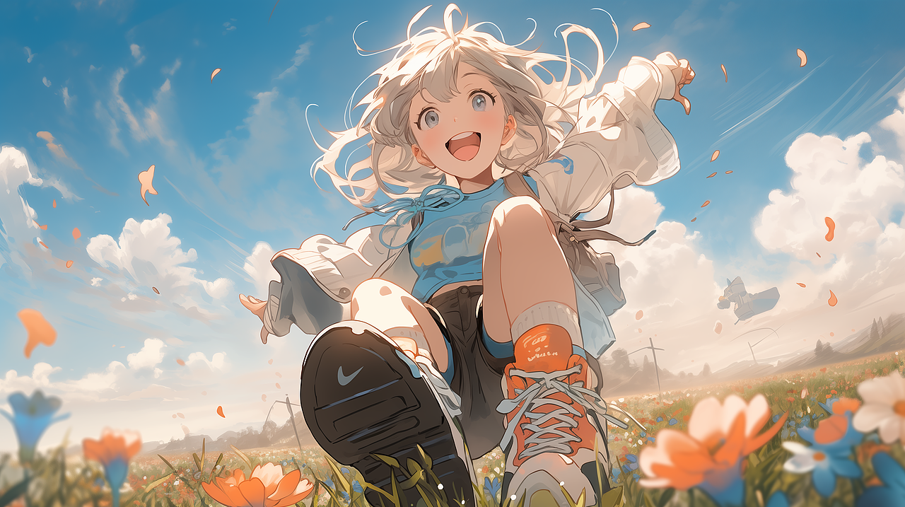 girl（图ZMzY2NDk1NTE2） - AI作品 - 站酷设计师Dnbobi原创素材 - 站酷ZCOOL