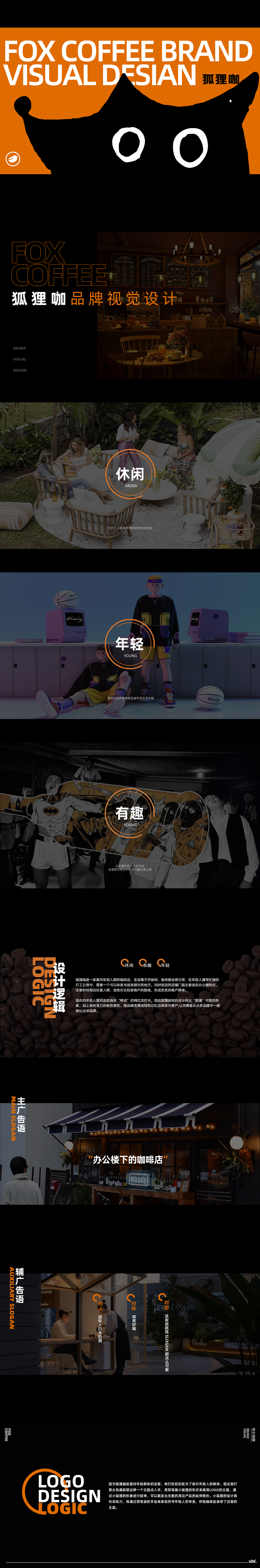 狐狸咖品牌视觉设计（图ZMzM3MjczNjA0） - IP形象 - 站酷设计师是尖叫啊原创素材 - 站酷ZCOOL