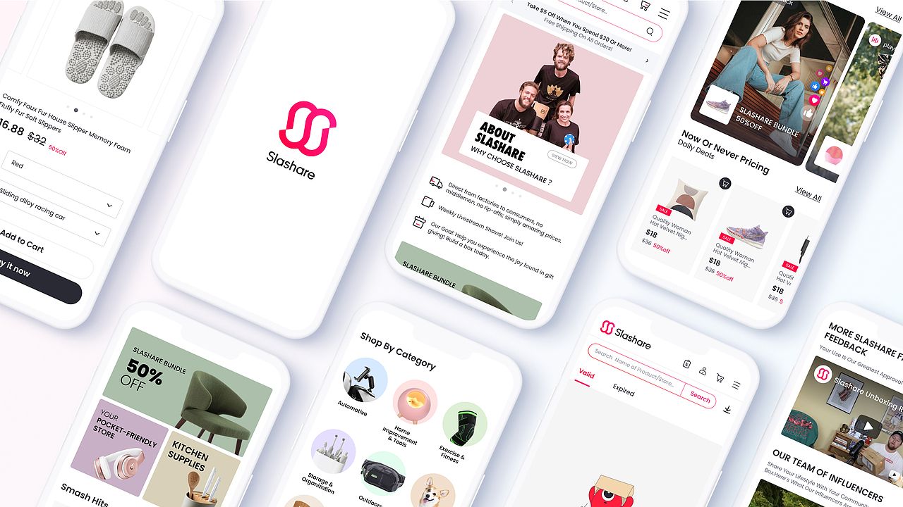 UI设计作品-跨境电商平台