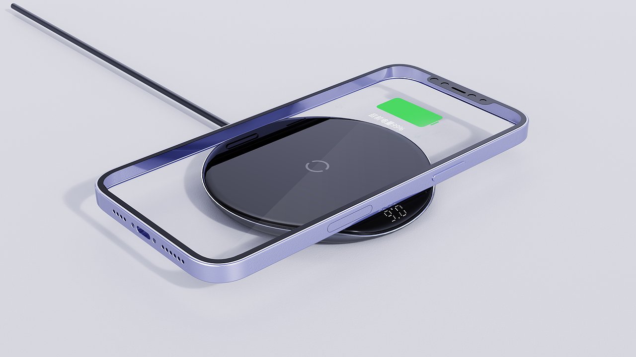 数显无线充（图ZMzY1MjMwMDYw） - 电子产品 - 站酷设计师KK已被占用原创素材 - 站酷ZCOOL