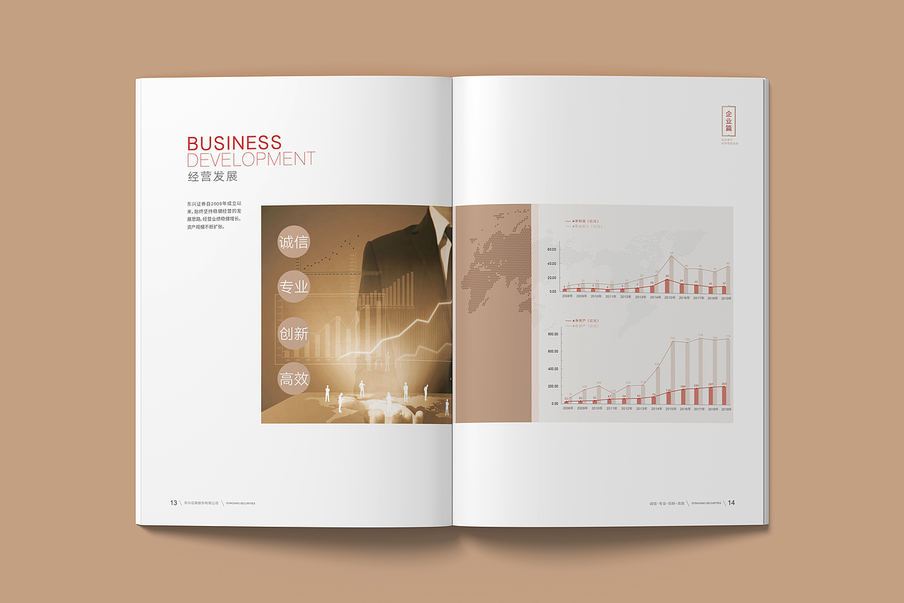 2021东兴证券企业画册宣传册金融画册（图ZMzE2ODQyOTQ4） - 宣传物料 - 站酷设计师奥格美Design原创素材 - 站酷ZCOOL