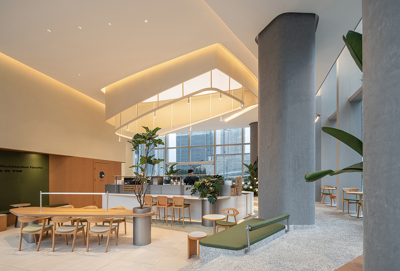 Peet‘s皮爷咖啡重庆IFS·共享山城（图ZMzcwOTI3OTY4） - 商业空间设计 - 站酷设计师UND设计事务所原创素材 - 站酷ZCOOL
