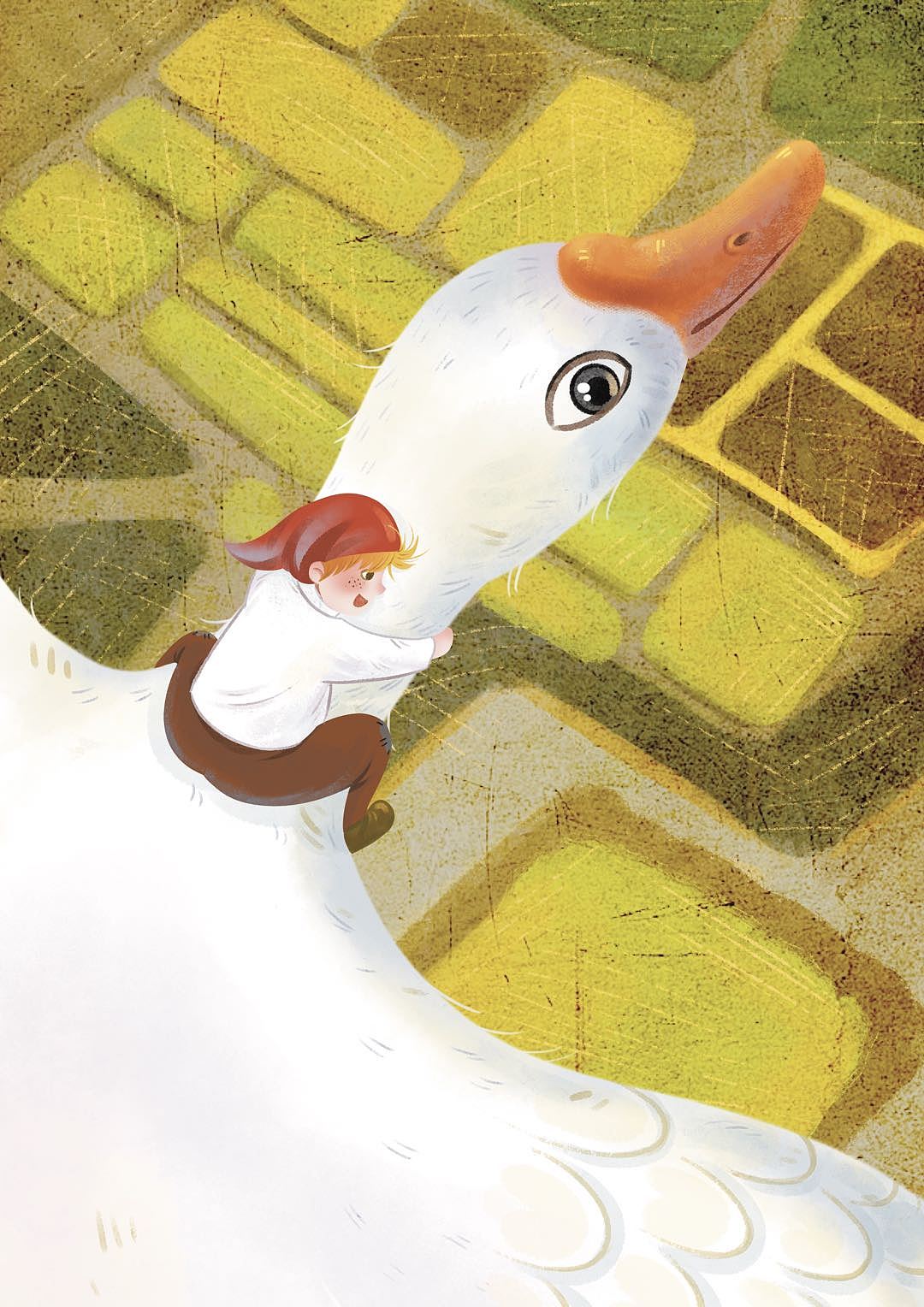 《尼尔斯骑鹅旅行记》插图