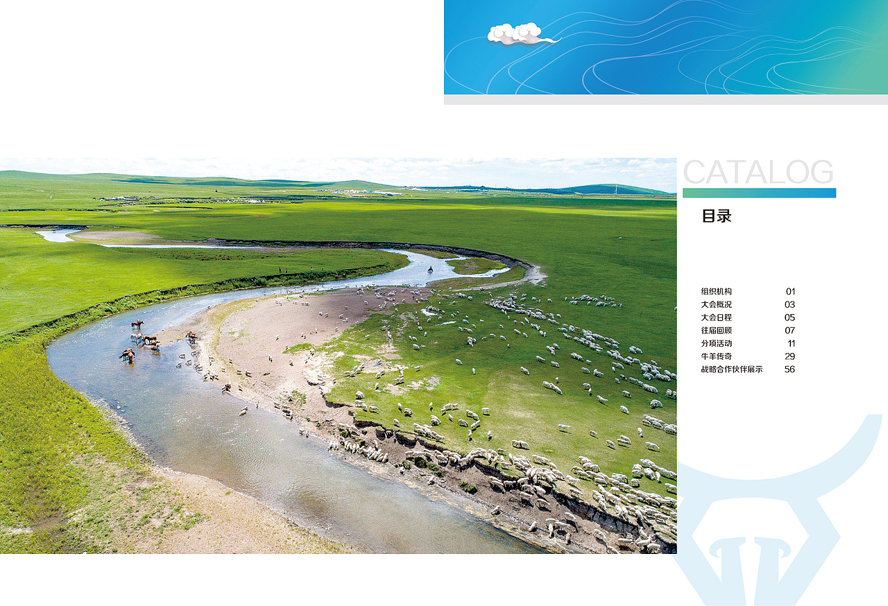 牛羊肉产业大会 宣传册