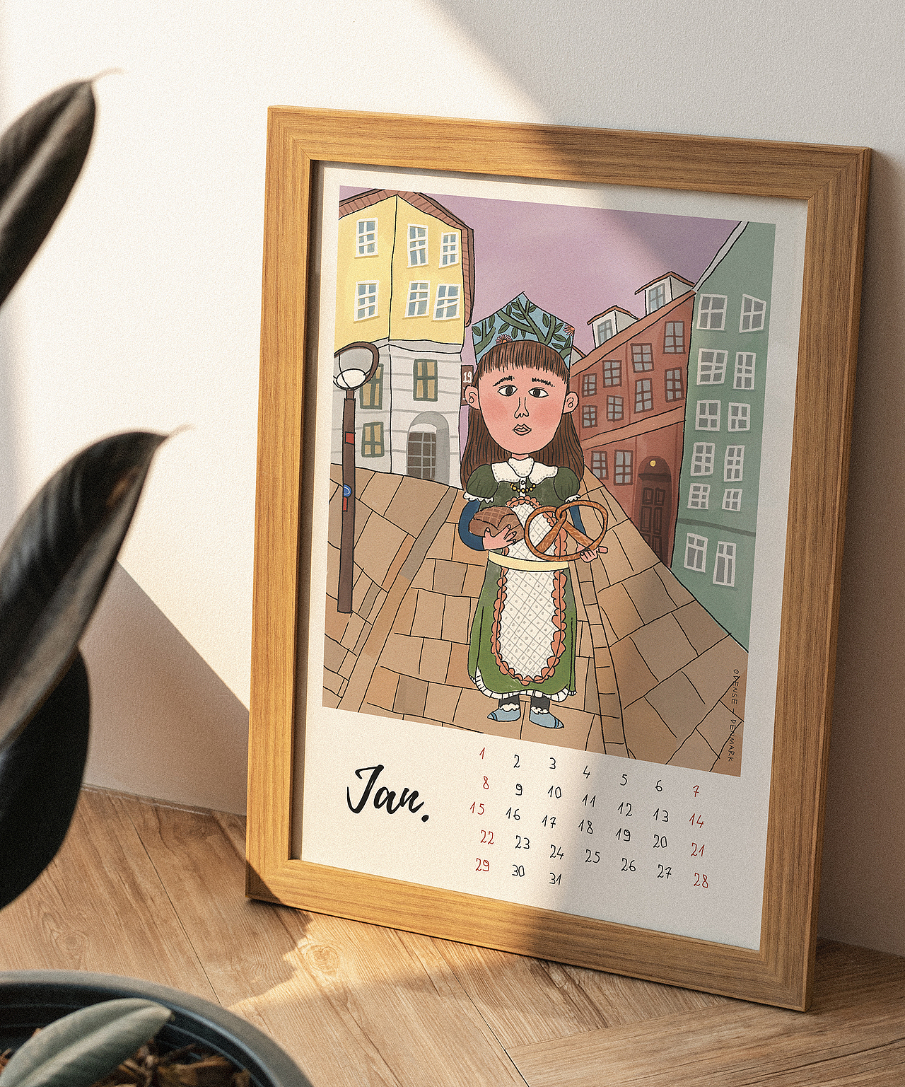 和女儿共绘2023月历（图ZMzI2MzE4MjMy） - 儿童插画 - 站酷设计师miyako_gao原创素材 - 站酷ZCOOL