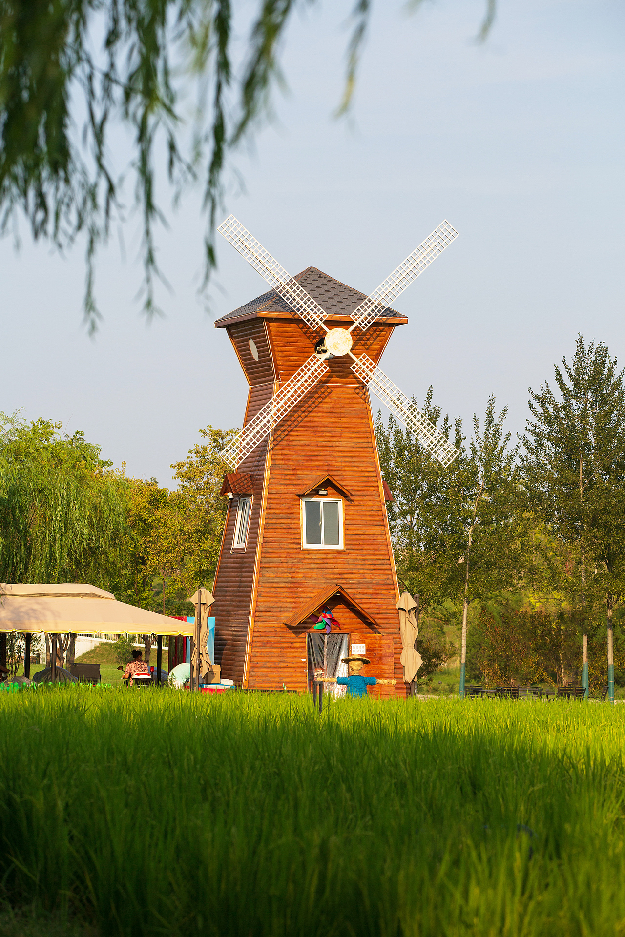 西安市长安公园稻香园 | 景观摄影