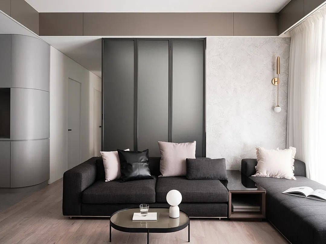 115.5㎡北欧退休宅，黑白简约搭配给人亲近的舒适感！