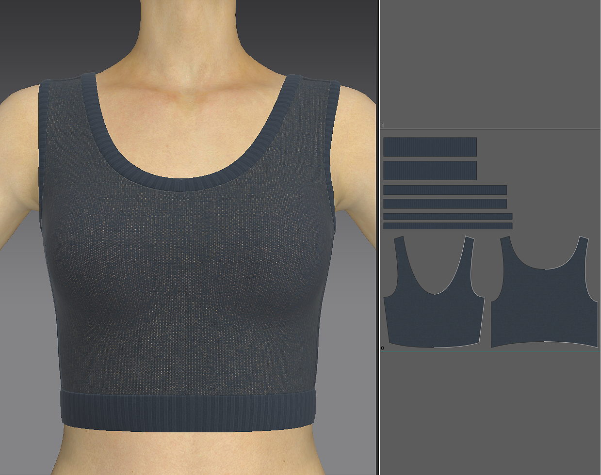 虚拟服装-背心(by MD)