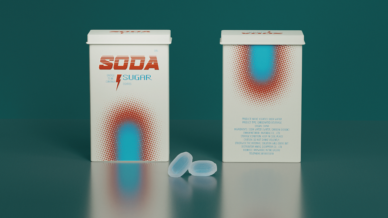 汽水糖包装设计