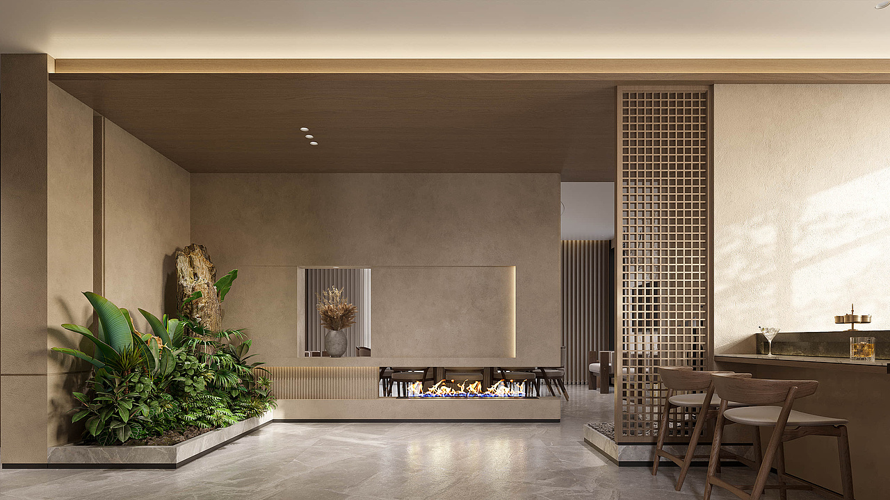 简约 | 别墅会所设计方案（图ZMzEzOTkzMzk2） - 家装设计 - 站酷设计师爱干饭的美短原创素材 - 站酷ZCOOL