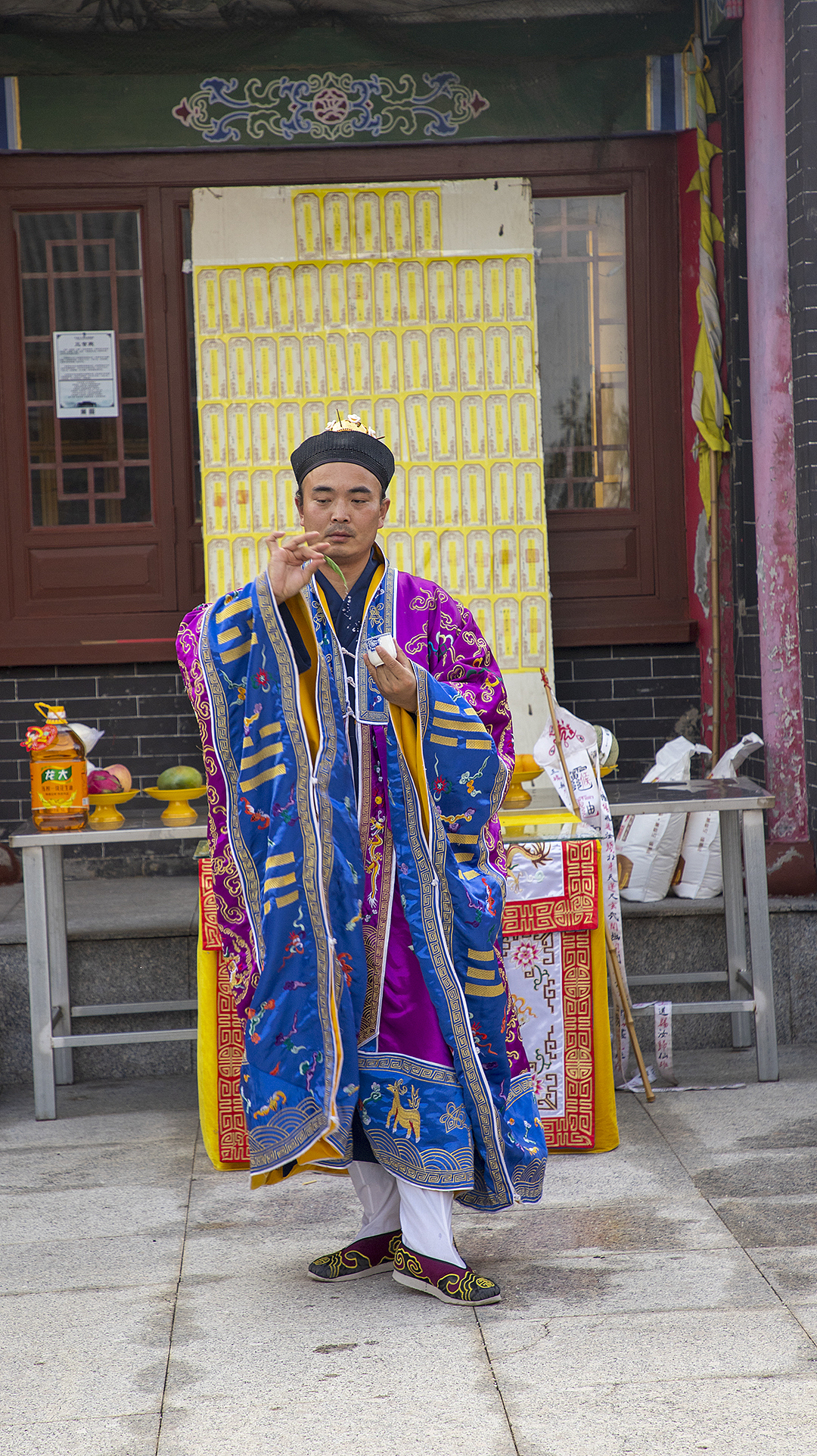 莱阳龙王庙中元普度法会现场记实