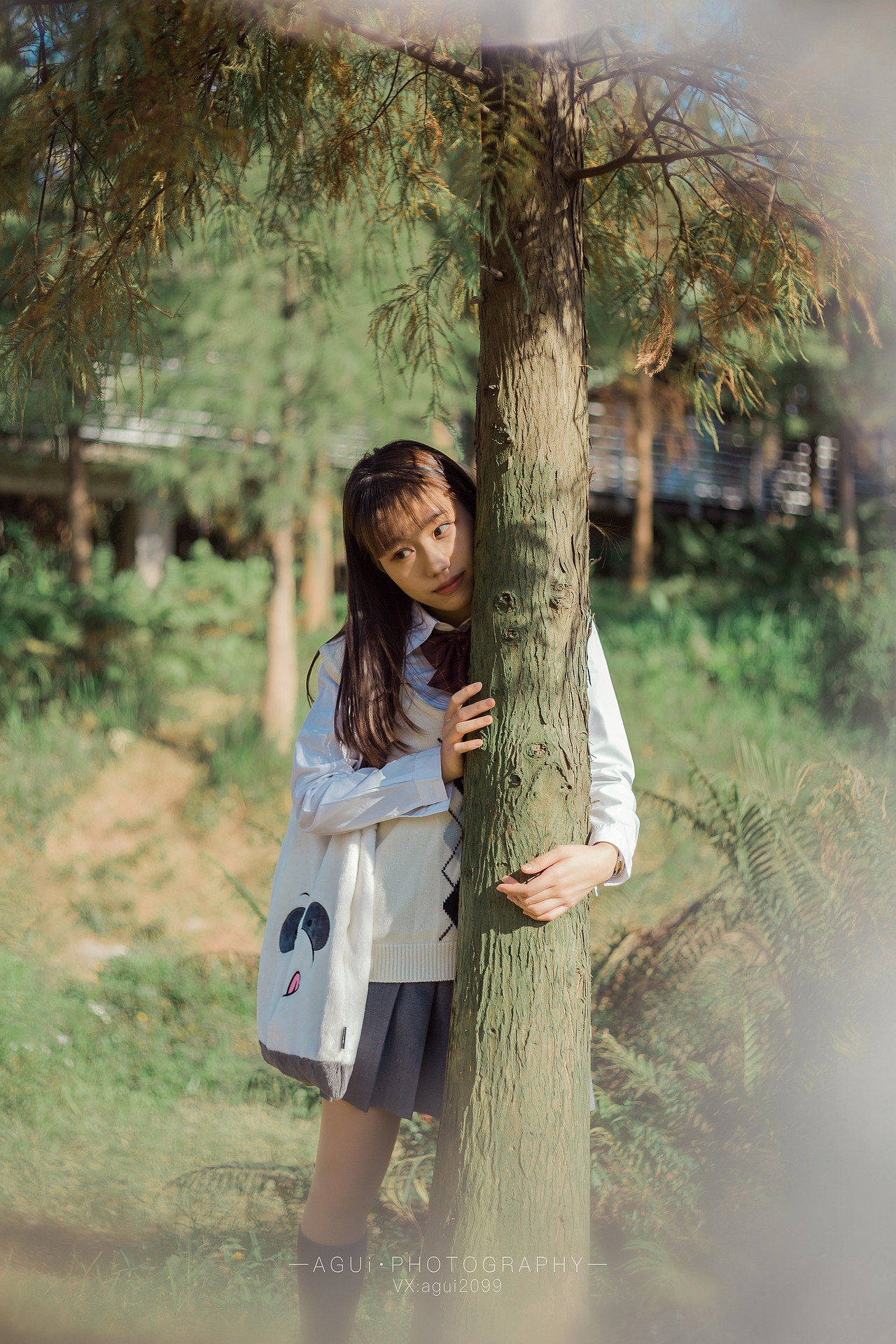 廣州濕地JK人像（圖ZMzM4MzI2NzU2） - 人像攝影 - 站酷設(shè)計(jì)師任講唔嫐原創(chuàng)素材 - 站酷ZCOOL