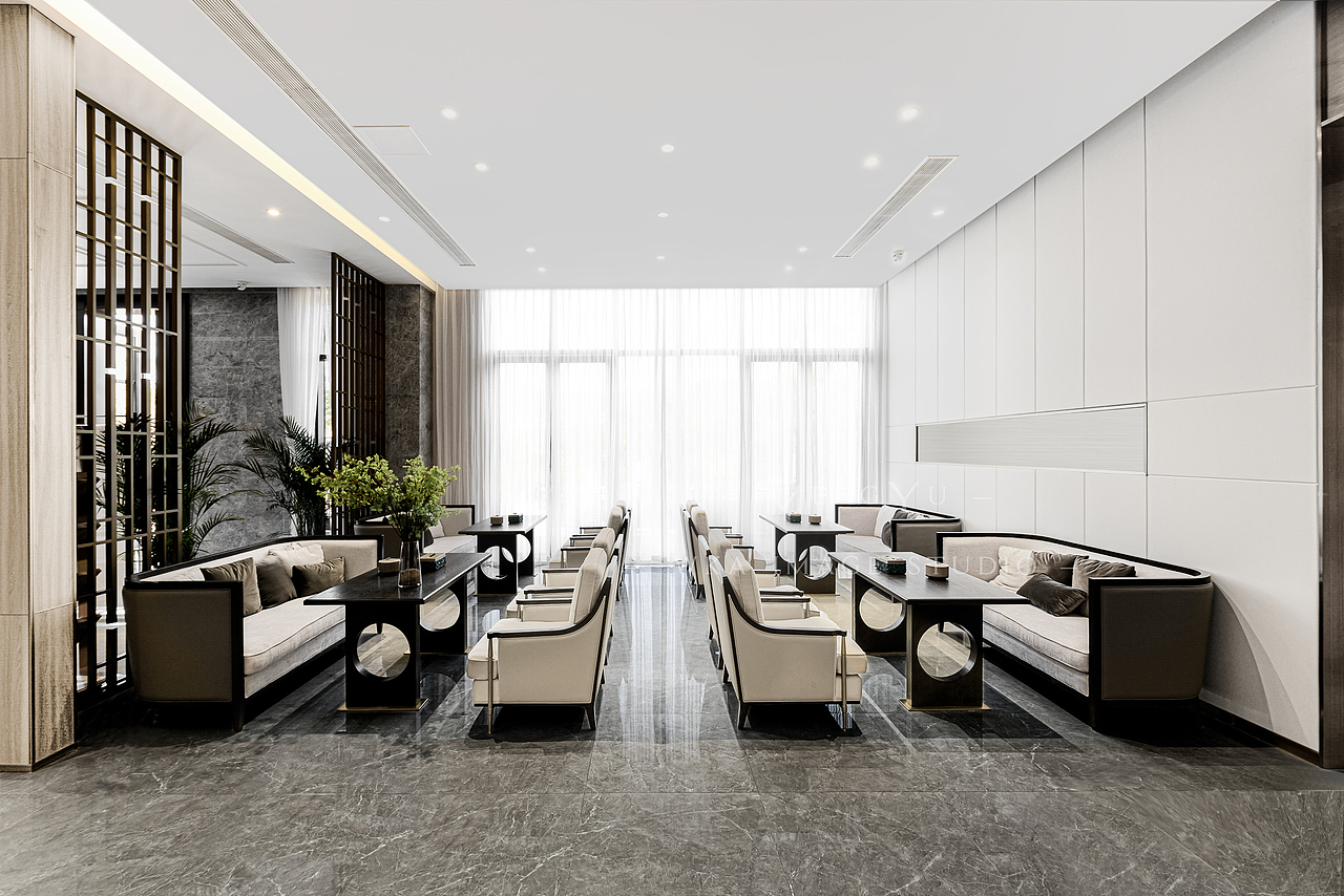 室内设计装饰-香山美墅售楼部@普洱