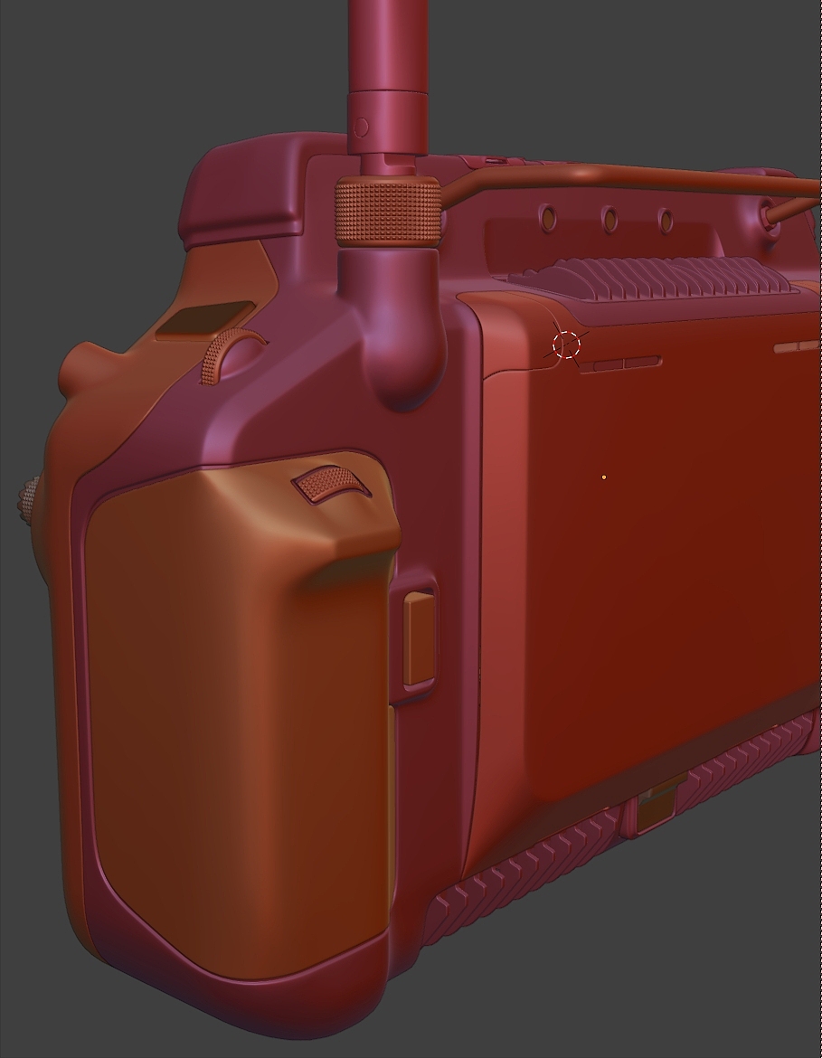 多边形建模 DJI RC Plus手柄 &大疆停机坪（图ZMzYxNTcxNzg4） - 产品 - 站酷设计师文山_CGI原创素材 - 站酷ZCOOL