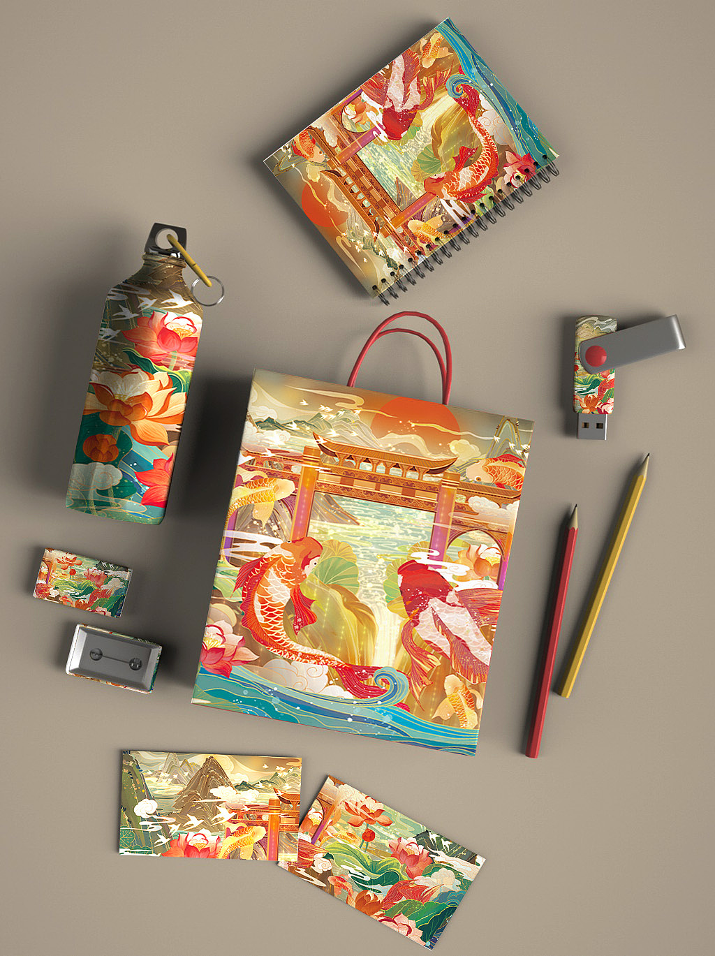 【国潮】近期国潮作品（图ZMzY4MTg5NzU2） - 商业插画 - 站酷设计师莫醒182原创素材 - 站酷ZCOOL