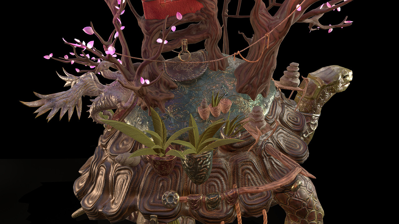 海龟城：海洋宝藏的秘境（图ZMzQ3NDMzOTY4） - 人物/生物 - 站酷设计师无可奈何123原创素材 - 站酷ZCOOL