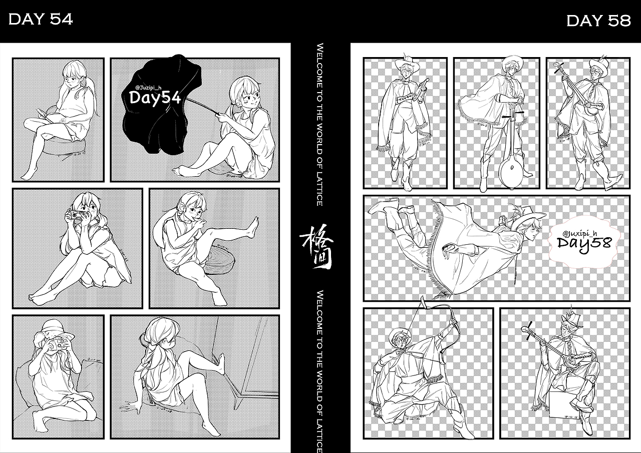 《格间—分镜速写60天》创作展示总结