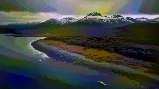 Ai风景视频