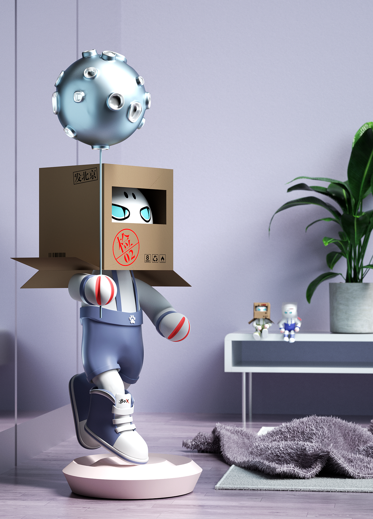 box cat ip形象潮玩盲盒