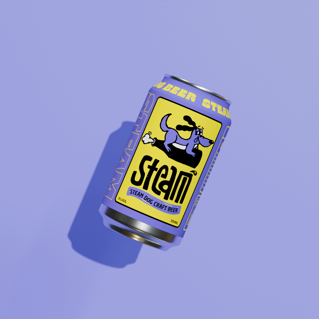 Steam精酿啤酒包装设计（图ZMzI3MjgyMDg4） - 包装 - 站酷设计师阿祖不收手原创素材 - 站酷ZCOOL