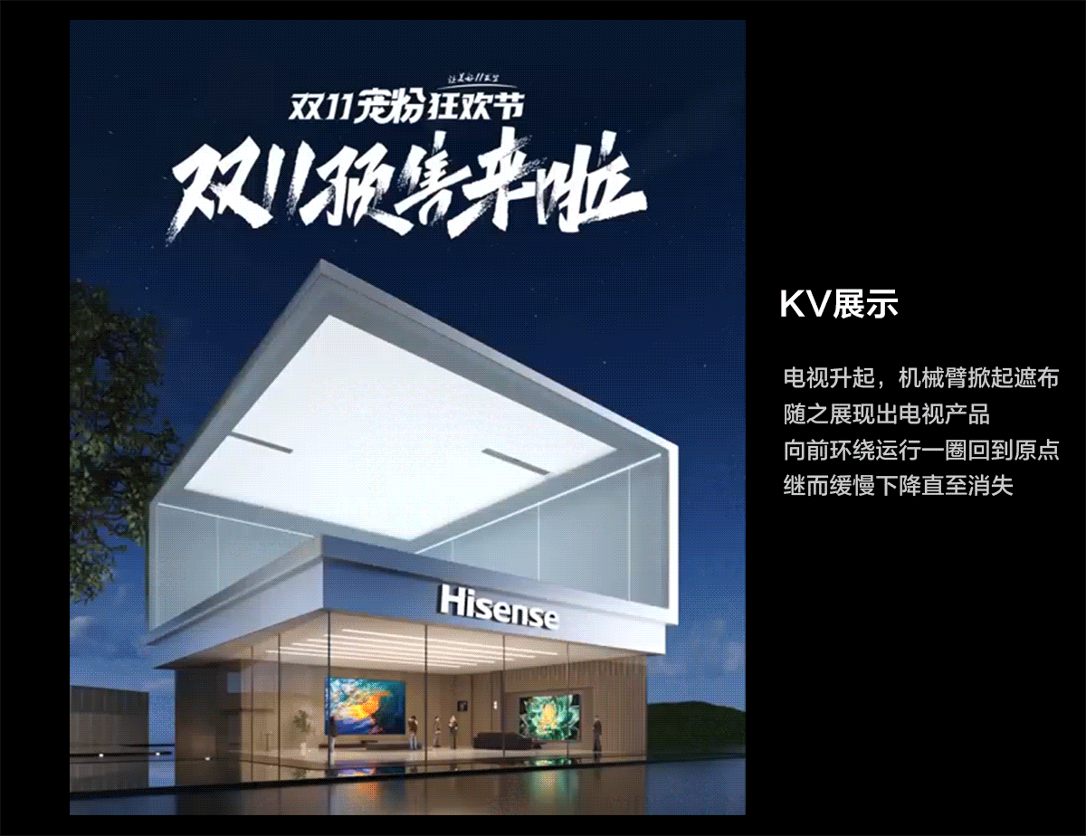 海信电视双11视觉设计项目（图ZMzYwNTk4MTM2） - 电商 - 站酷设计师零感染色体原创素材 - 站酷ZCOOL