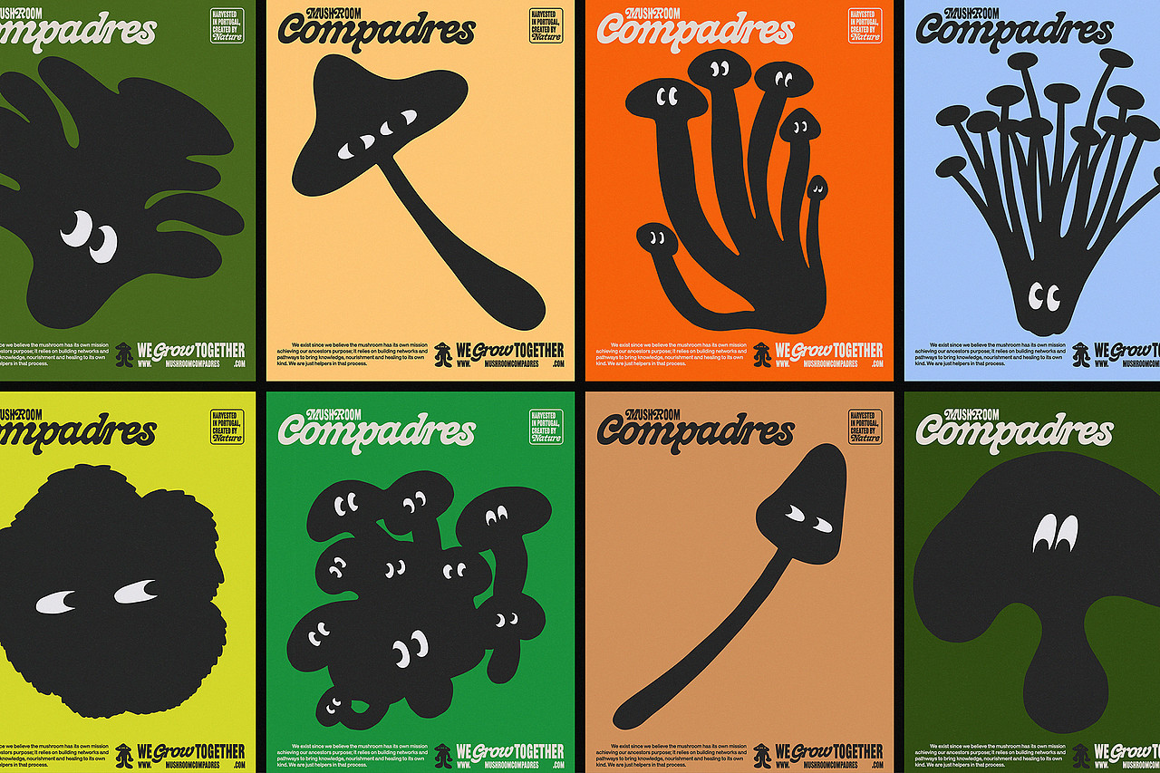 设计分享/Mushroom Compadres（图ZMzQwNTA3NzA4） - 品牌 - 站酷设计师BranD杂志原创素材 - 站酷ZCOOL