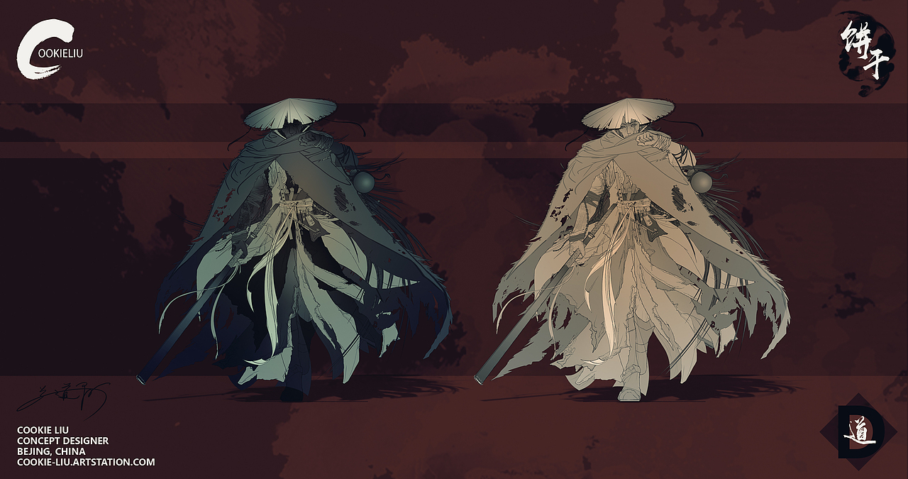 2022个人角色概念设计——阶段性作品《铁宗》（图ZMzI0OTQ2OTcy） - 概念设定 - 站酷设计师臭饼干原创素材 - 站酷ZCOOL