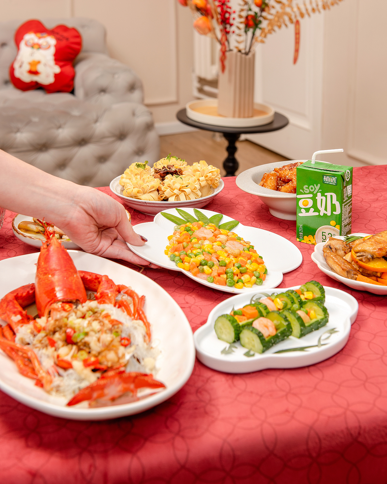 植选豆奶年夜饭（图ZMzI4MzUzNTI4） - 产品摄影 - 站酷设计师如月摄影原创素材 - 站酷ZCOOL