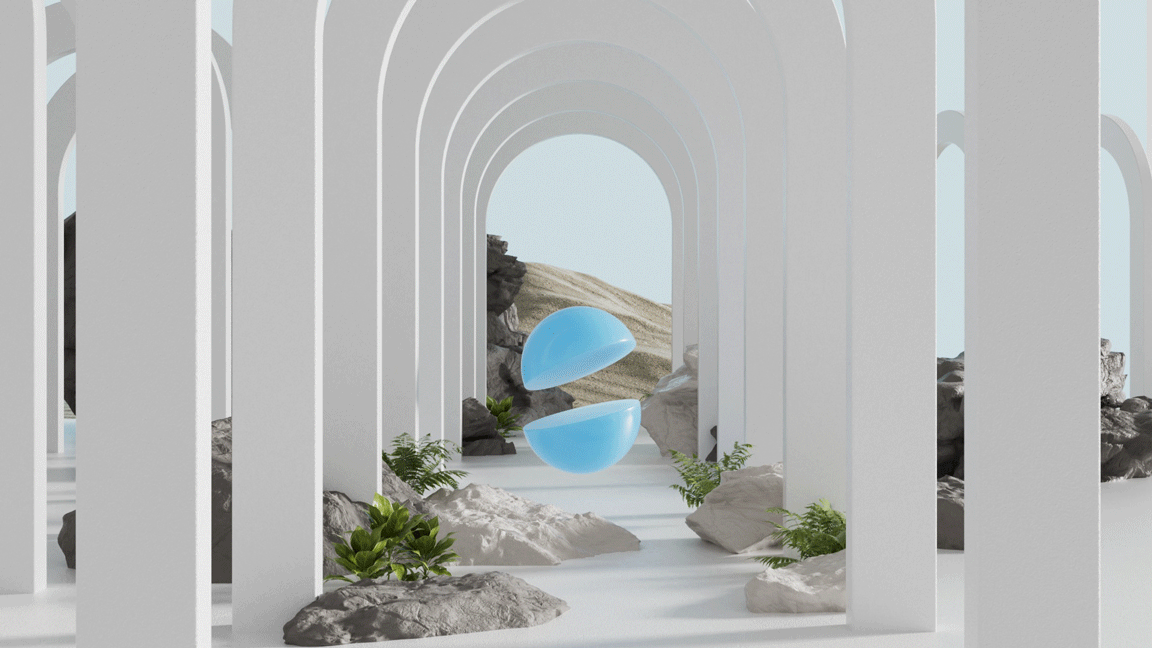 C4D动态 | 一颗小球的旅行 | Dynamic rendering(图ZMzQ0NjI1NDA4) - 产品 - 站酷设计师眼镜阿蛇原创素材 - 站酷ZCOOL