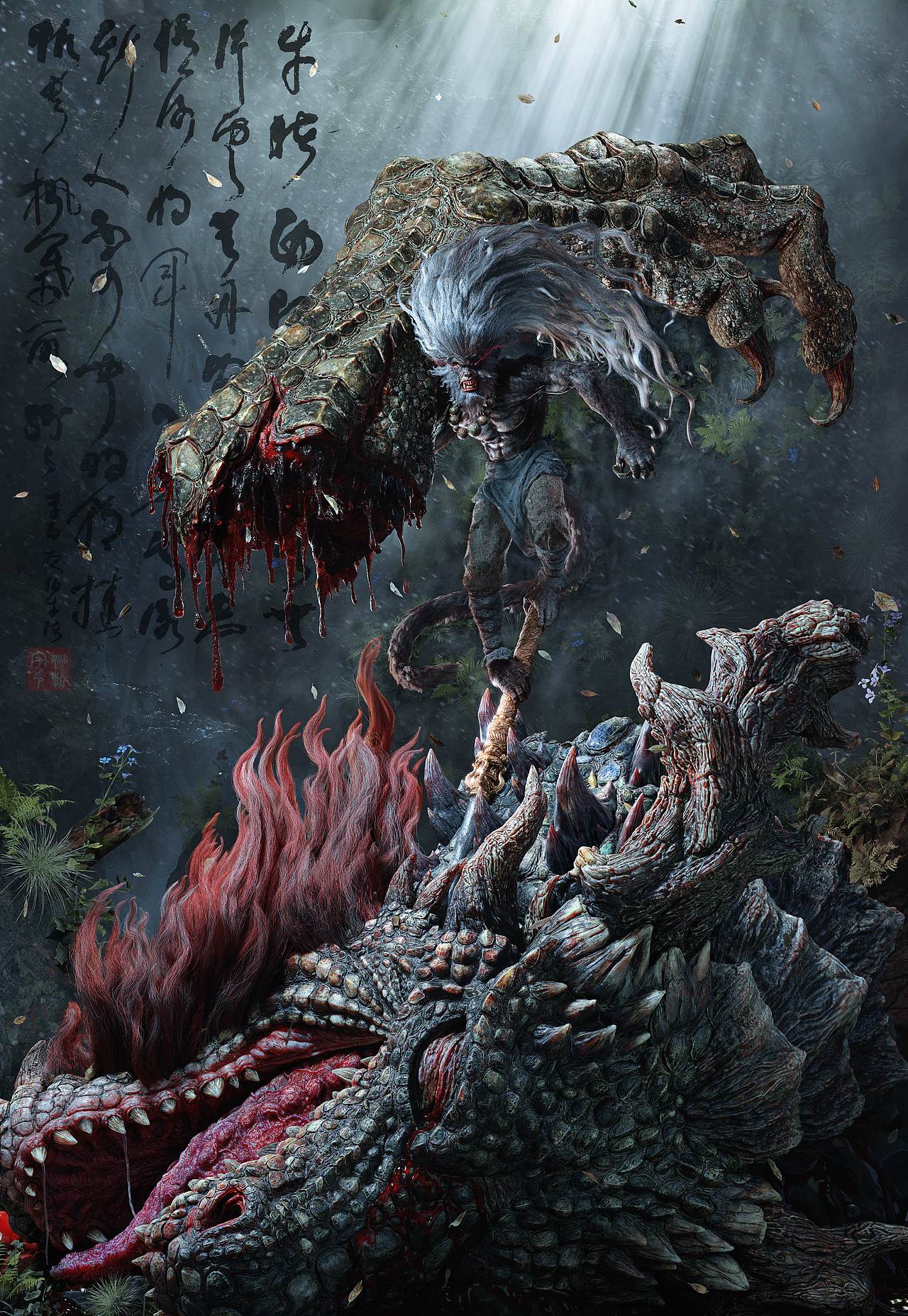 孙悟空（图ZMzQ3NjEzMjgw） - 其他三维 - 站酷设计师你猴哥哈哈原创素材 - 站酷ZCOOL