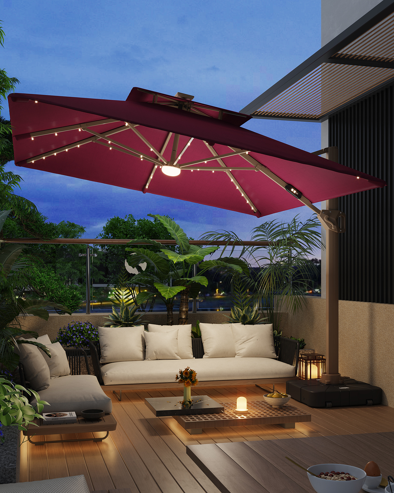 户外家具-《遮阳伞》